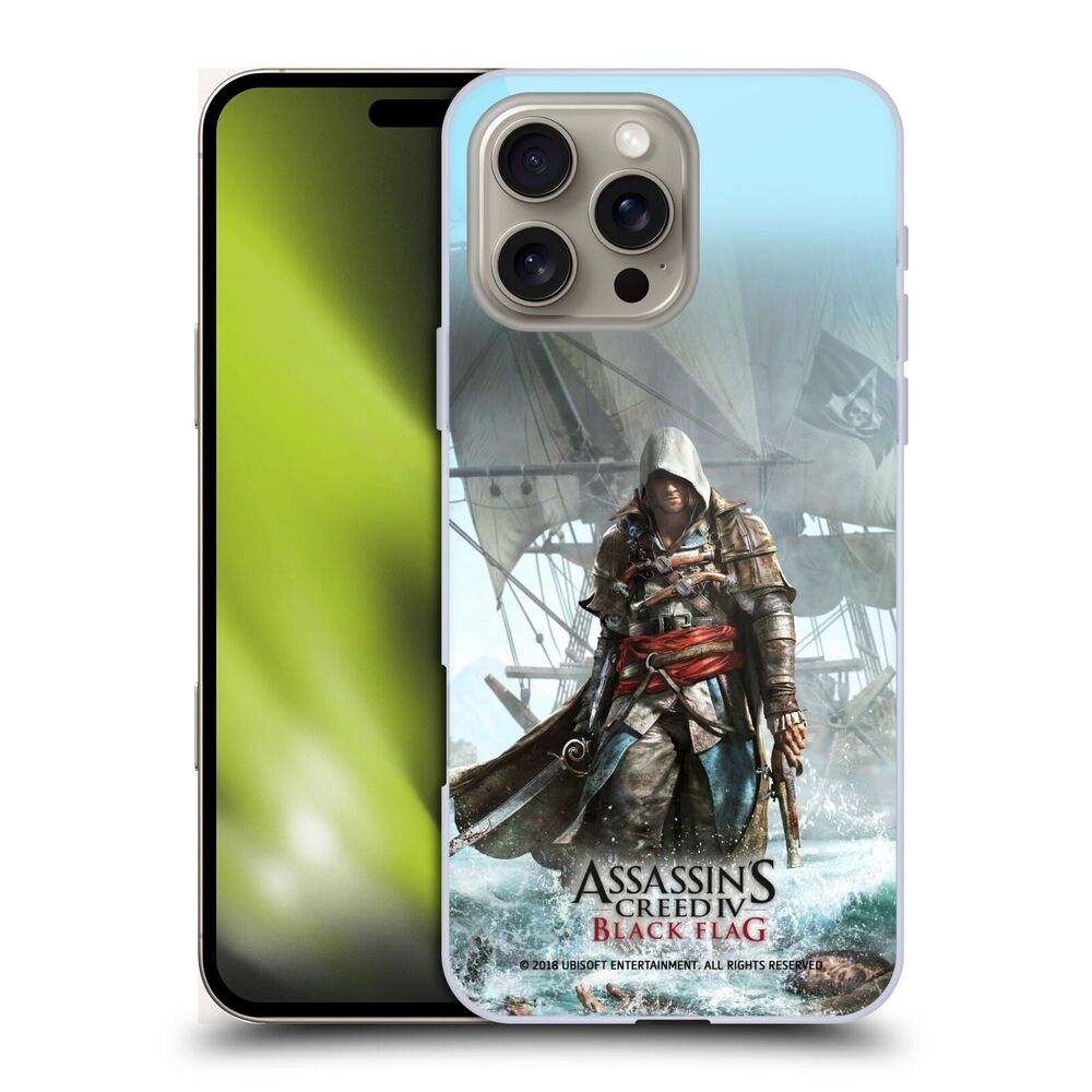 ASSASSINS CREED アサシンクリード - Black Flag Key Art / Edward on Shore ハード case / Apple iPhoneケース 【公式 / オフィシャル】