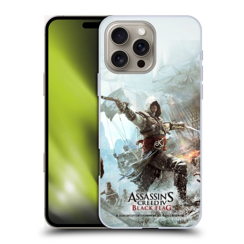 ASSASSINS CREED アサシンクリード - Black Flag Key Art / Edward on Shore 2 ハード case / Apple iPhoneケース 【公式 / オフィシャル】