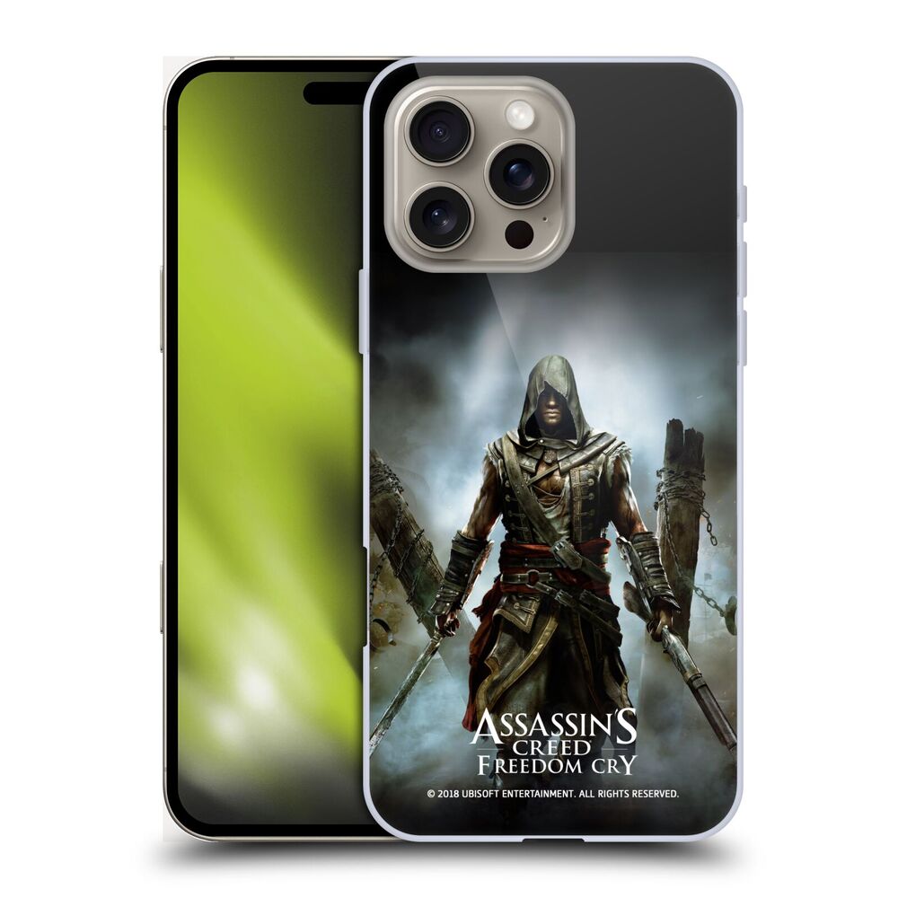 ASSASSINS CREED アサシンクリード - Black Flag Key Art / Edward Freedom Cry ハード case / Apple iPhoneケース 【公式 / オフィシャル】