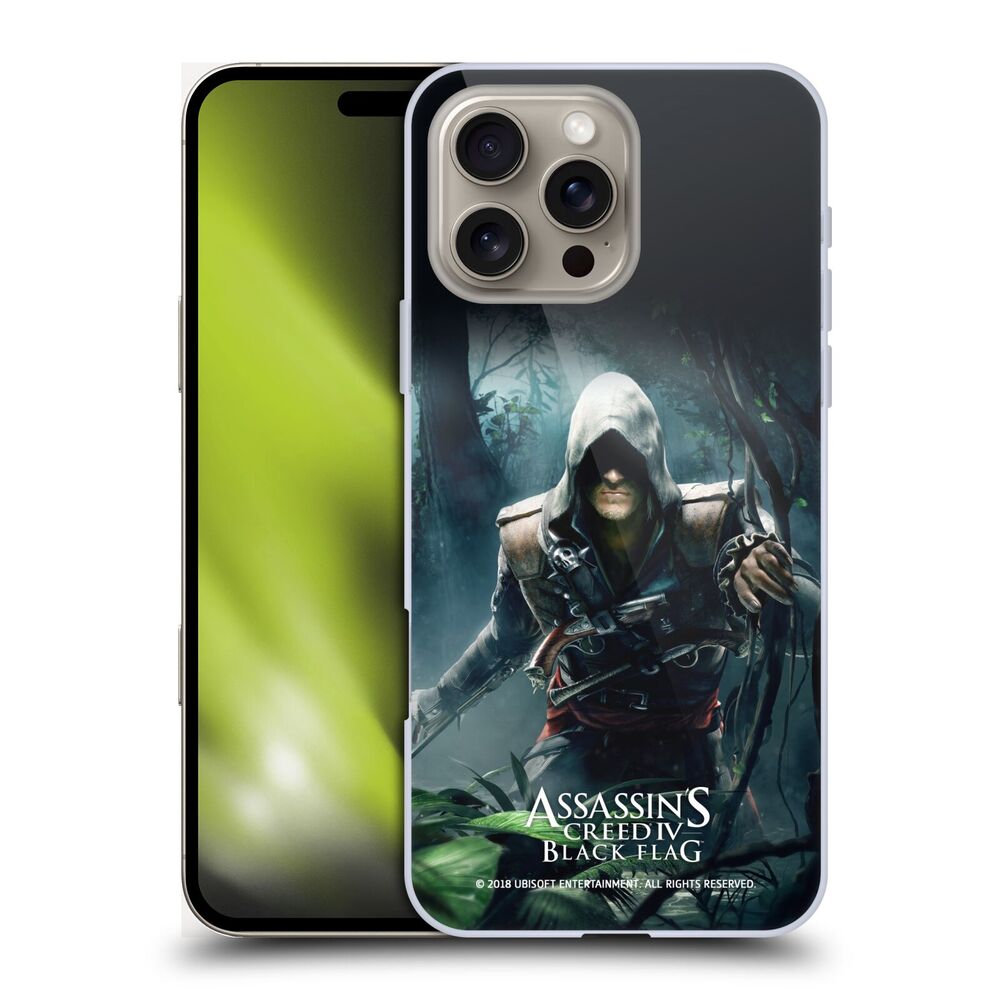 ASSASSINS CREED アサシンクリード - Black Flag Key Art / Edward Jungle ハード case / Apple iPhoneケース 【公式 / オフィシャル】