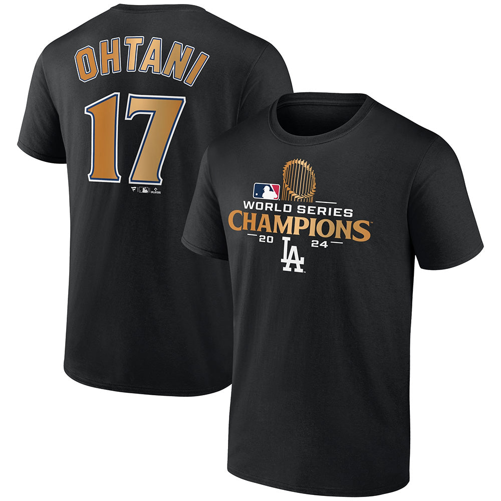 SHOHEI OHTANI - World Series Champion Player ネーム&ナンバー / 限定 / バックプリントあり