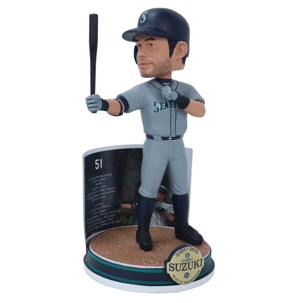 ICHIRO - 【1月22日先行販売開始！】MLB公式・限定 Collector's Bobblehead (記念台座付) / 世界限定3000個