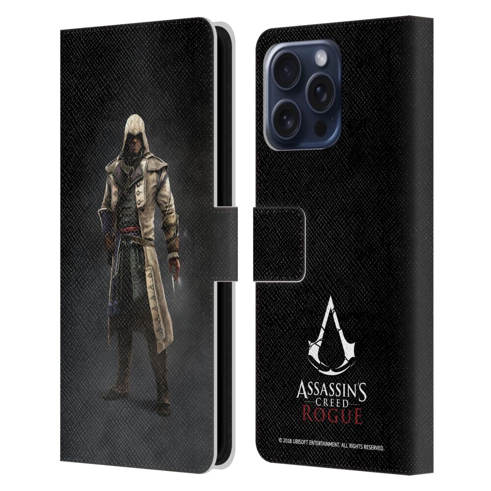 ASSASSINS CREED アサシンクリード - Rogue Key Art / Achilles Davenport  レザー手帳型 / Apple iPhoneケース 【公式 / オフィシャル】