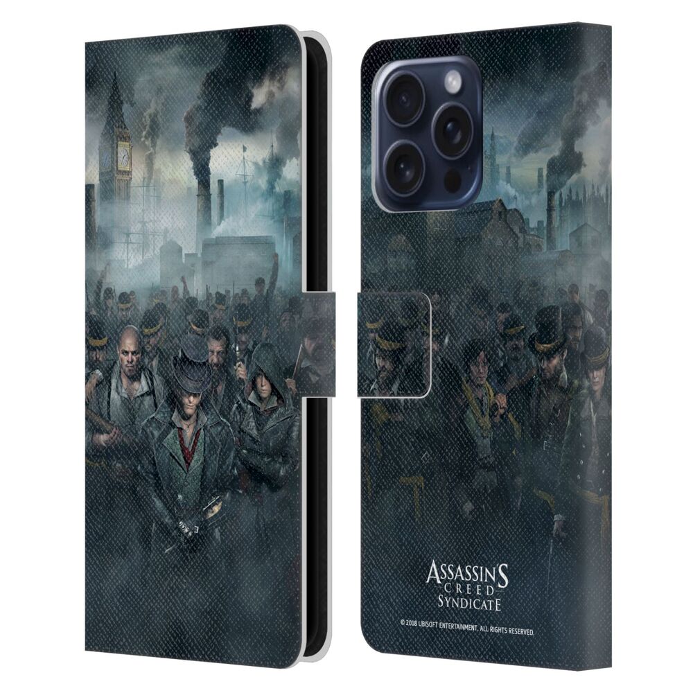 ASSASSINS CREED アサシンクリード - Syndicate Key Art / Gang レザー手帳型 / Apple iPhoneケース 【公式 / オフィシャル】