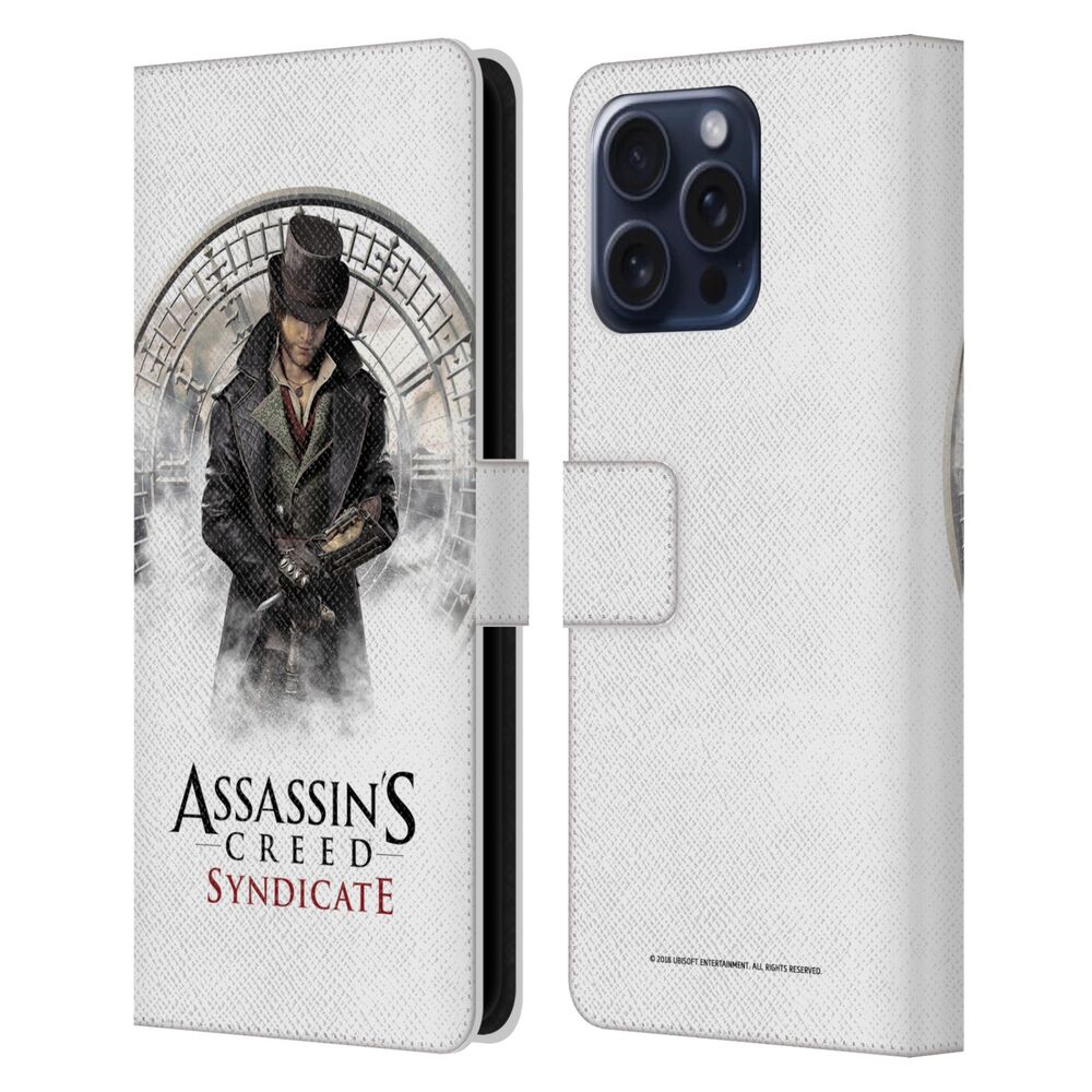 ASSASSINS CREED アサシンクリード - Syndicate Character Art / Jacob Frye Clocktower レザー手帳型 / Apple iPhoneケース 【公式 / オフィシャル】