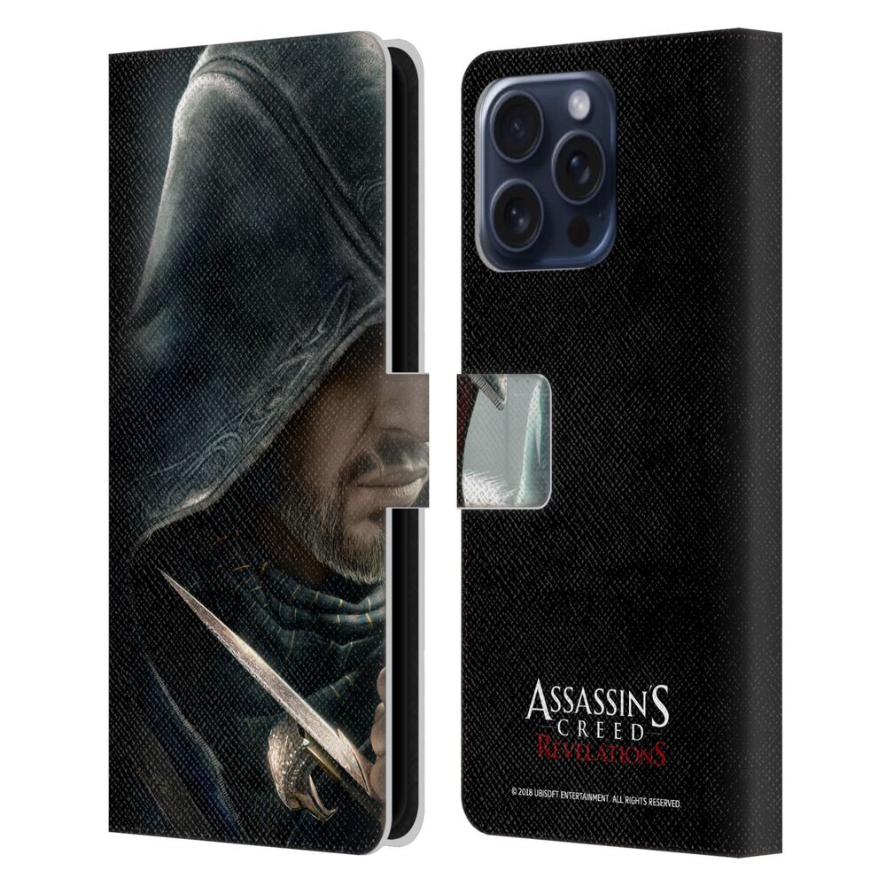 ASSASSINS CREED アサシンクリード - Revelations Key Art / Ezio レザー手帳型 / Apple iPhoneケース 【公式 / オフィシャル】