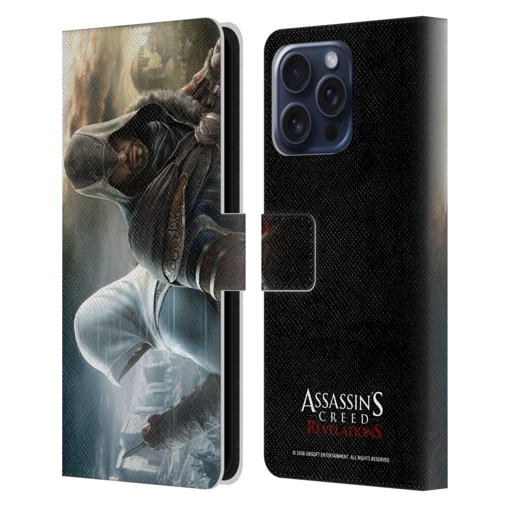 ASSASSINS CREED アサシンクリード - Revelations Key Art / Alta?r And Ezio レザー手帳型 / Apple iPhoneケース 【公式 / オフィシャル】