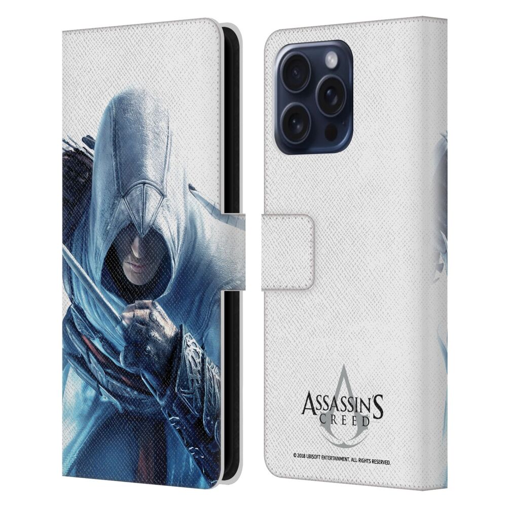 ASSASSINS CREED アサシンクリード - Key Art / Alta?r Hidden Blade レザー手帳型 / Apple iPhoneケース 【公式 / オフィシャル】