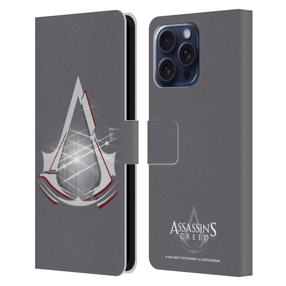 ASSASSINS CREED アサシンクリード - Logo / Light レザー手帳型 / Apple iPhoneケース 【公式 / オフィシャル】