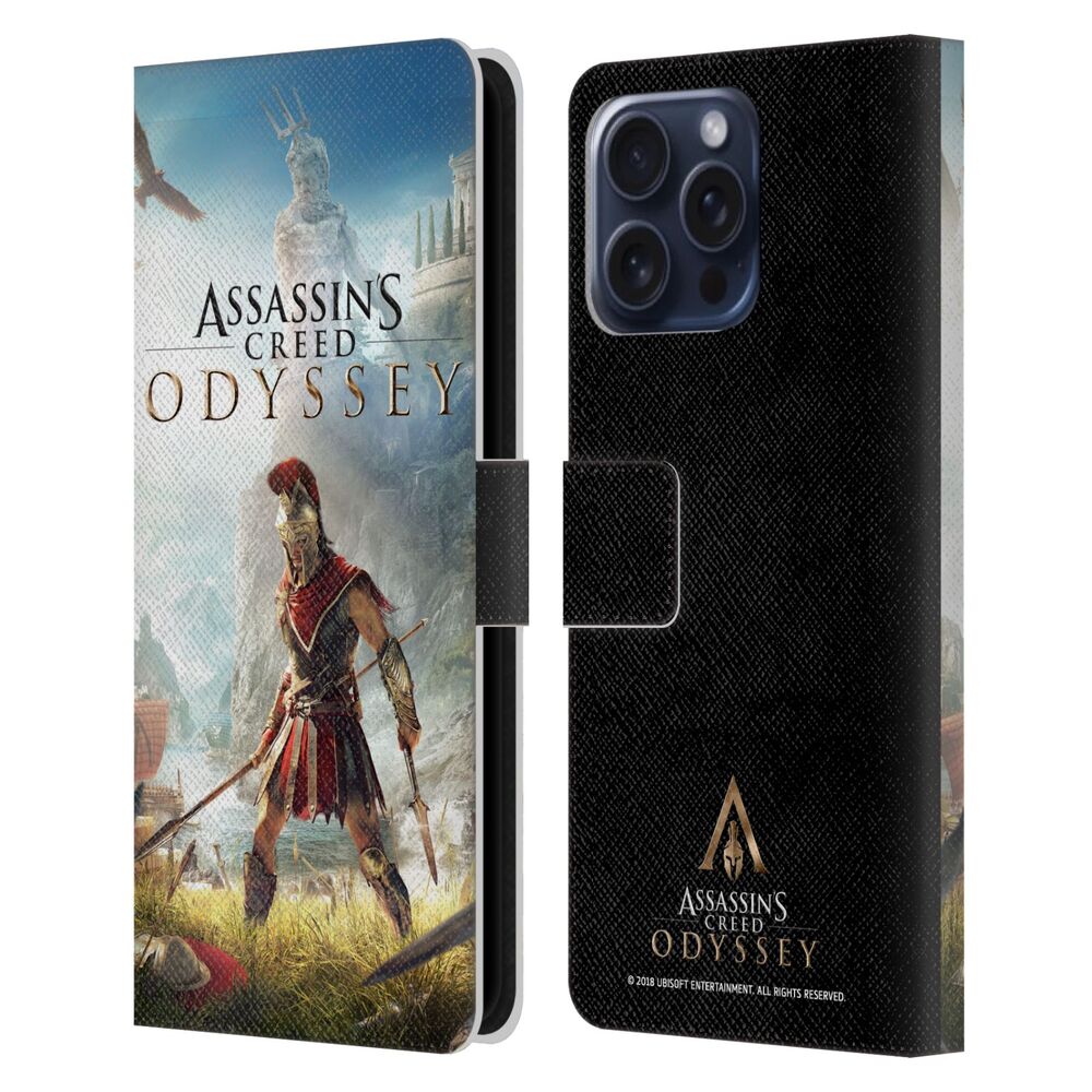 ASSASSINS CREED アサシンクリード - Odyssey Key Art / Alexios Final Shot レザー手帳型 / Apple iPhoneケース 【公式 / オフィシャル】