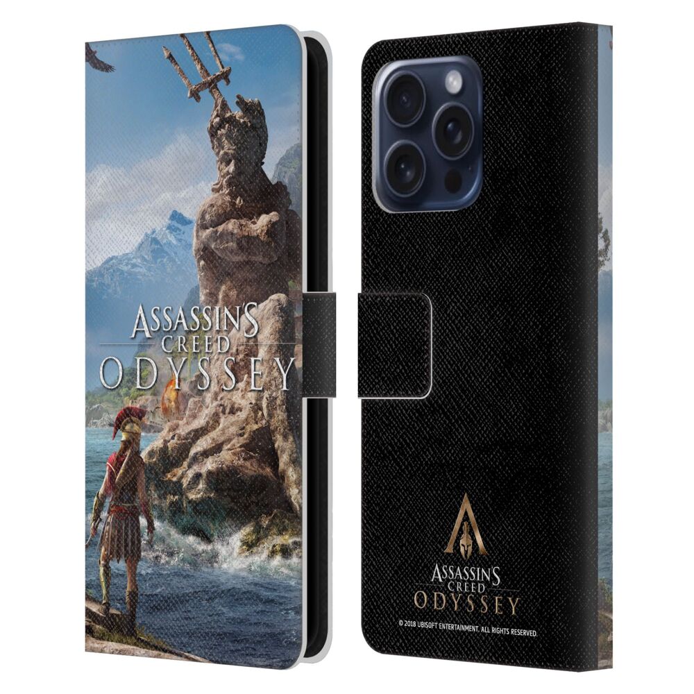 ASSASSINS CREED アサシンクリード - Odyssey Key Art / Kassandra レザー手帳型 / Apple iPhoneケース 【公式 / オフィシャル】