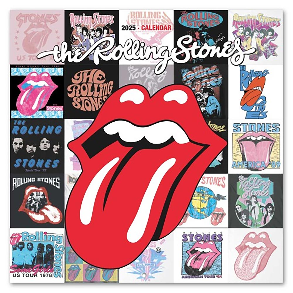 ROLLING STONES - (デビュー作 60周年 ) - 2025 SQUARE CALENDAR