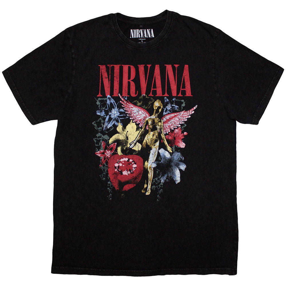 NIRVANA - (カート 追悼 30周年 ) - In Utero Vintage Collage / Stone Wash