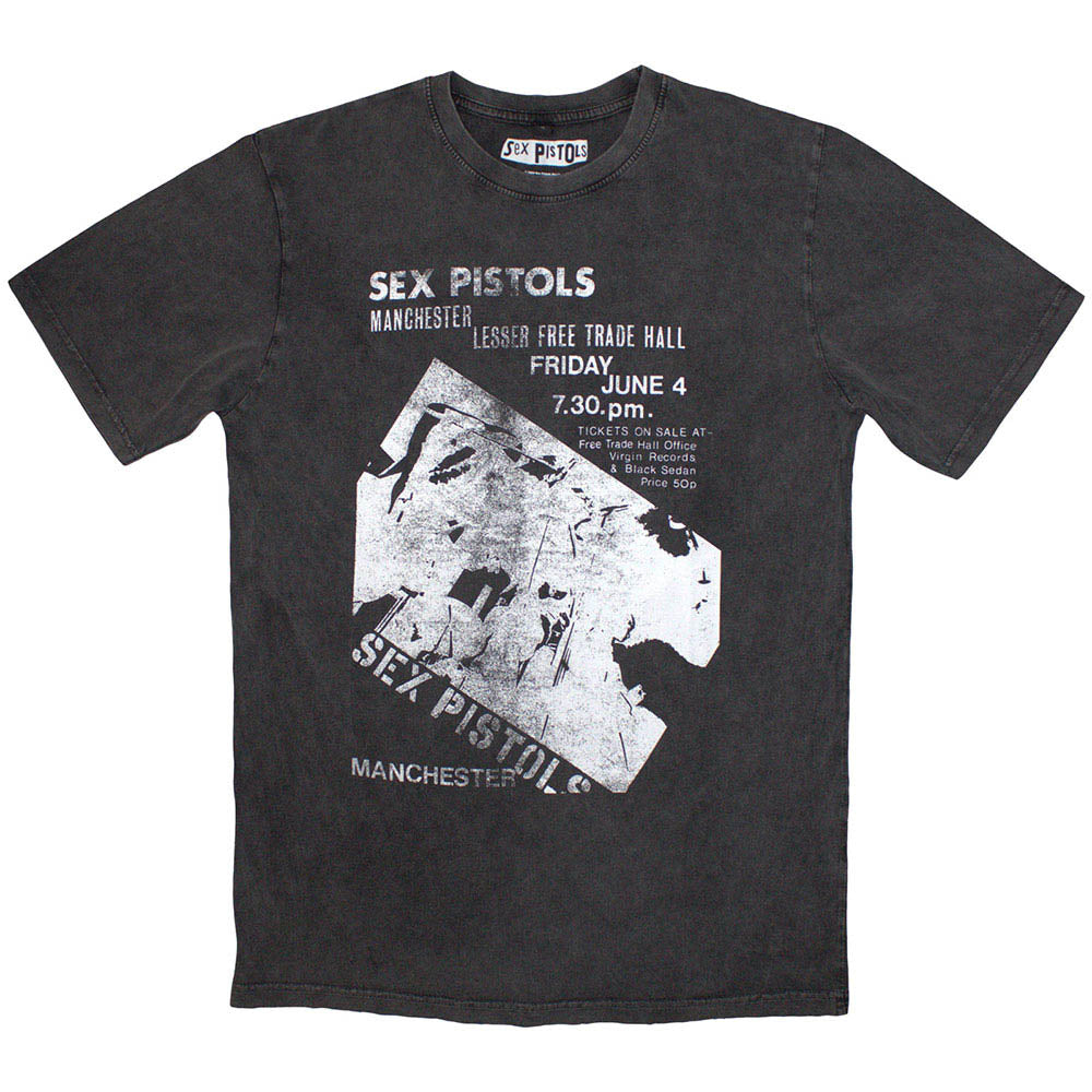 SEX PISTOLS セックスピストルズ (PUNKSPRING 2025 出演 ) - Manchester Flyer / Stone Wash / Tシャツ / メンズ 【公式 / オフィシャル】