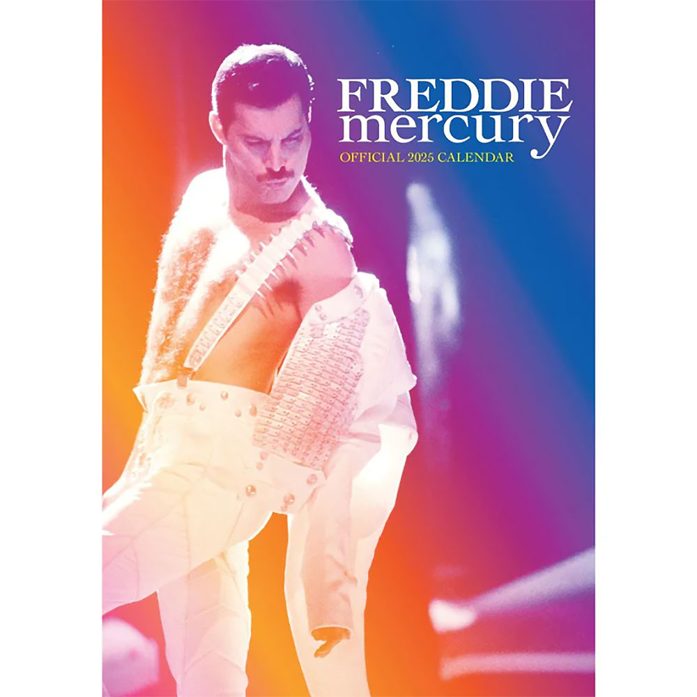 
                  
                    QUEEN - (結成 55周年 ) - FREDDIE MERCURY 2025 A3 CALENDAR
                  
                