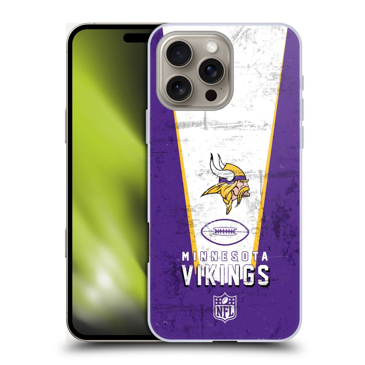 MINNESOTA VIKINGS（NFL） ミネソタバイキングス ミネソタバイキングス - Banner ハード case / Apple iPhoneケース 【公式 / オフィシャル】