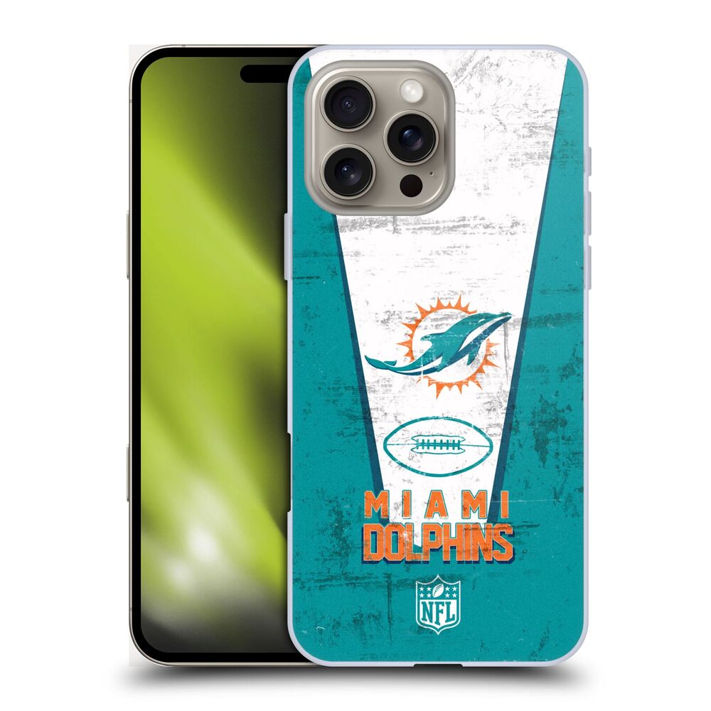 MIAMI DOLPHINS（NFL） マイアミドルフィンズ  マイアミドルフィンズ - Banner ハード case / Apple iPhoneケース 【公式 / オフィシャル】