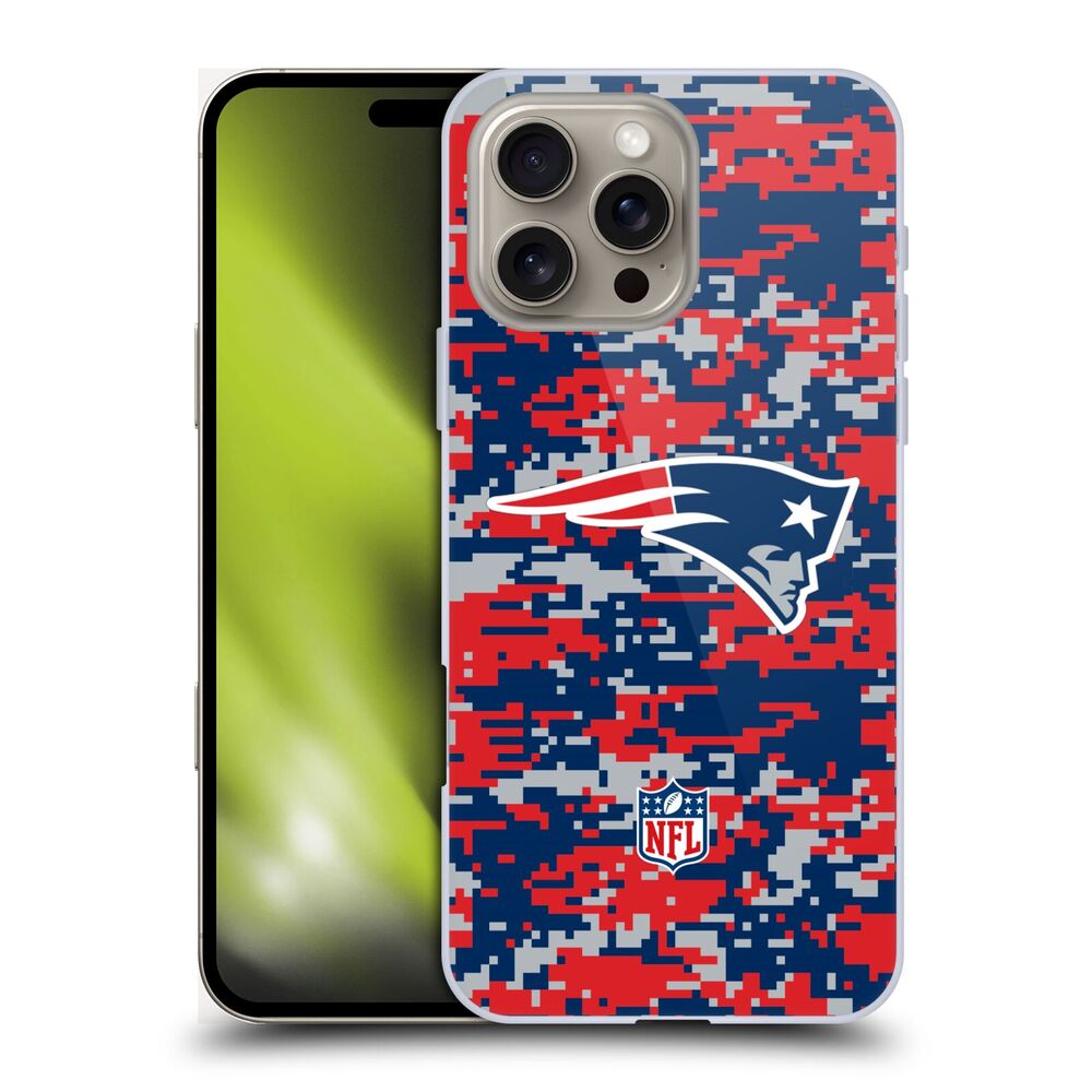 NEW ENGLAND PATRIOTS（NFL） パッツ パッツ - Digital Camouflage ハード case / Apple iPhoneケース 【公式 / オフィシャル】