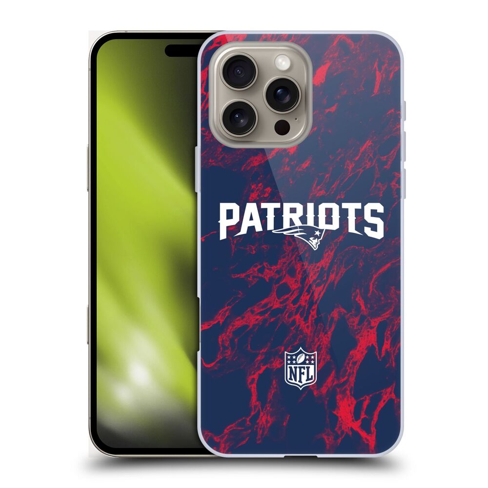 NEW ENGLAND PATRIOTS（NFL） パッツ パッツ - Coloured Marble ハード case / Apple iPhoneケース 【公式 / オフィシャル】