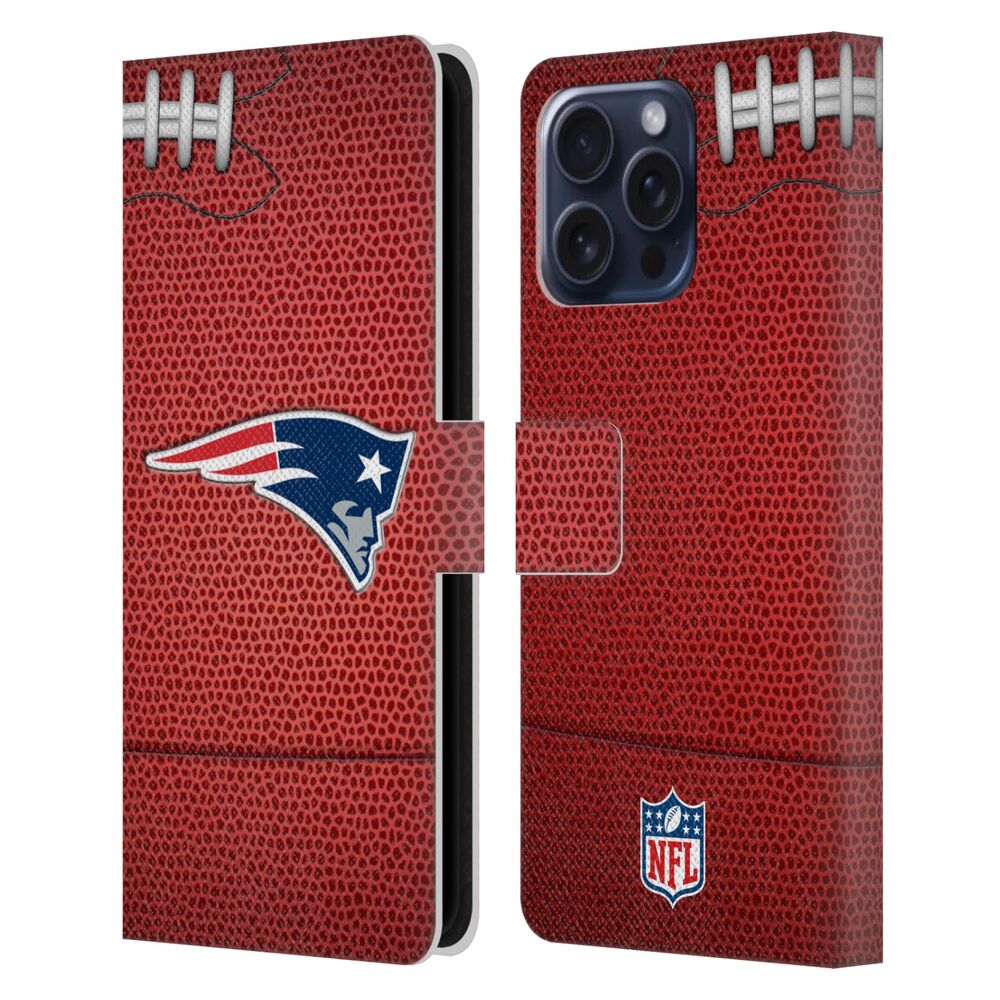 NEW ENGLAND PATRIOTS（NFL） パッツ パッツ - Football レザー手帳型 / Apple iPhoneケース 【公式 / オフィシャル】