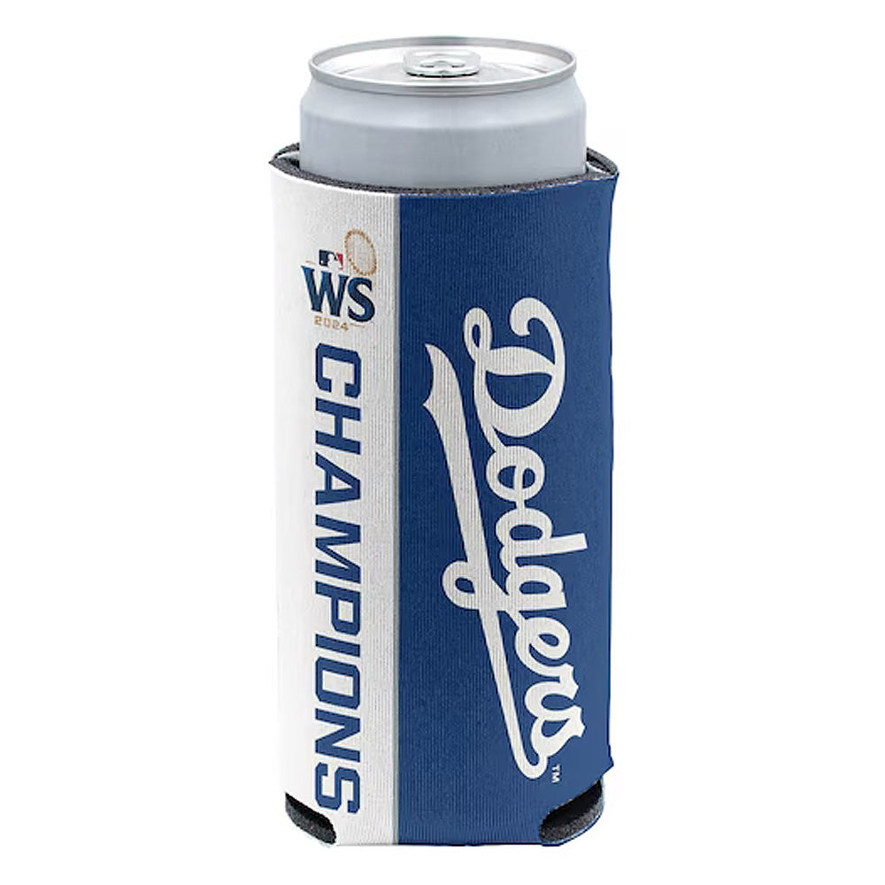 LOS ANGELES DODGERS（MLB） ロサンゼルスドジャース - 2024 World Series Champions Slim Can Cooler / ドリンク用品 【公式 / オフィシャル】