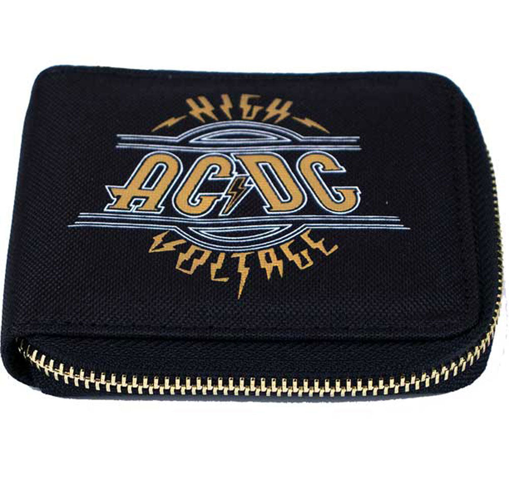 AC/DC エーシーディーシー BIFOLD PU ZIP WALLET 財布 公式 オフィシャル