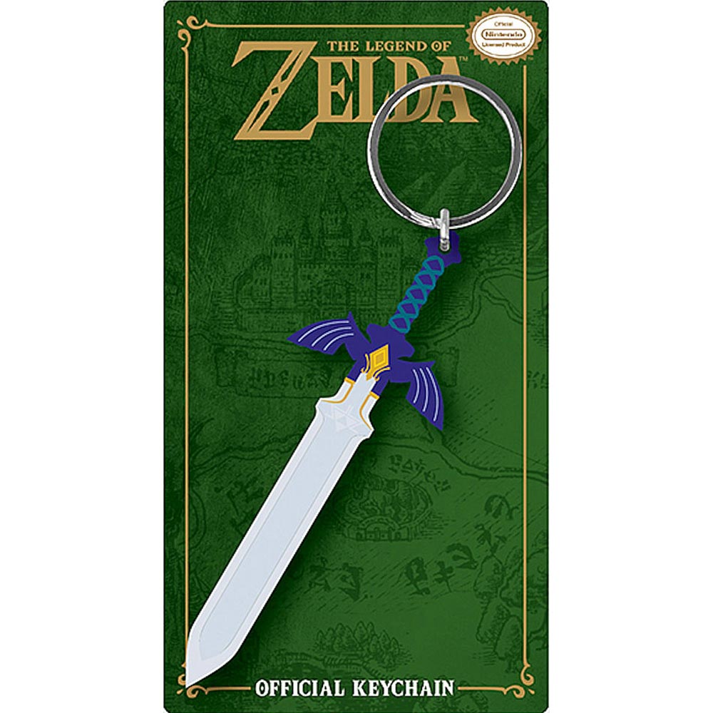 THE LEGEND OF ZELDA - Master Sword / ラバー・キーリング