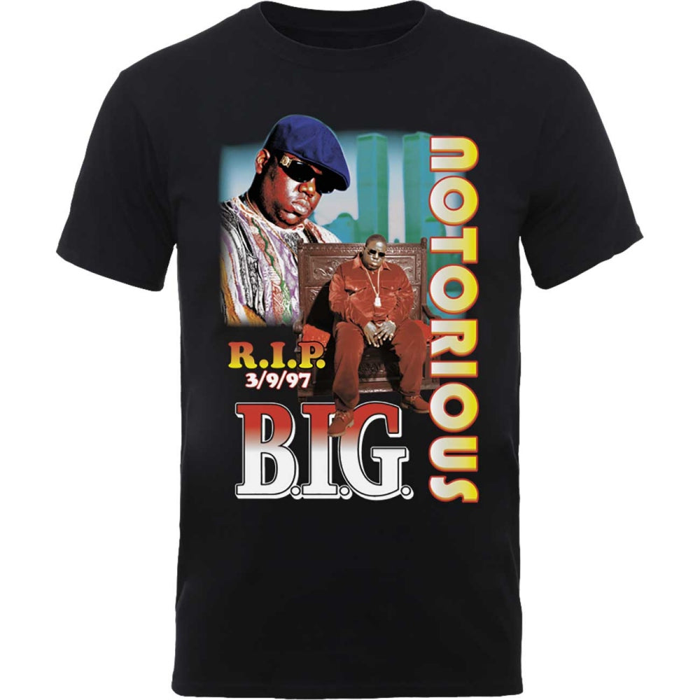 NOTORIOUS BIG ノトーリアスBIG (デビュー 30周年 ) - Biggie Smalls RIP Collage / Tシャツ / メンズ 【公式 / オフィシャル】