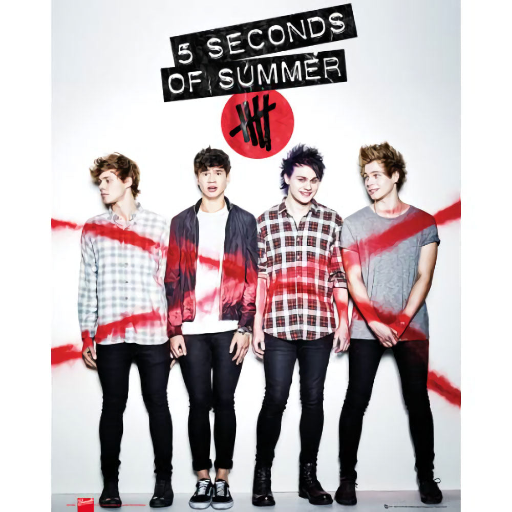 5 SECONDS OF SUMMER ファイヴセカンズオブサマー （絶版ポスター）5SOS Album Cover 公式 オフィシャル