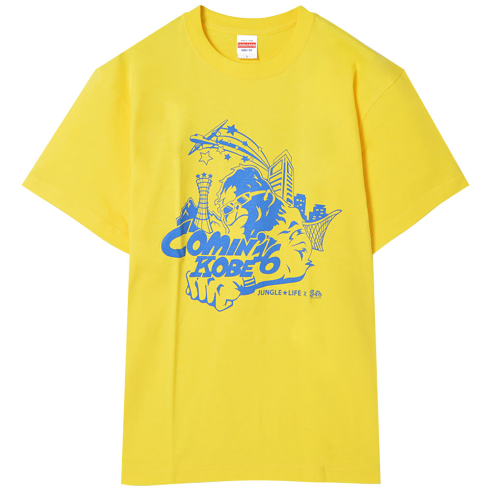 
                  
                    COMING KOBE カミングコウベ - COMIN'GKOBE×JUNGULE☆LIFE / バックプリントあり / Tシャツ / メンズ
                  
                