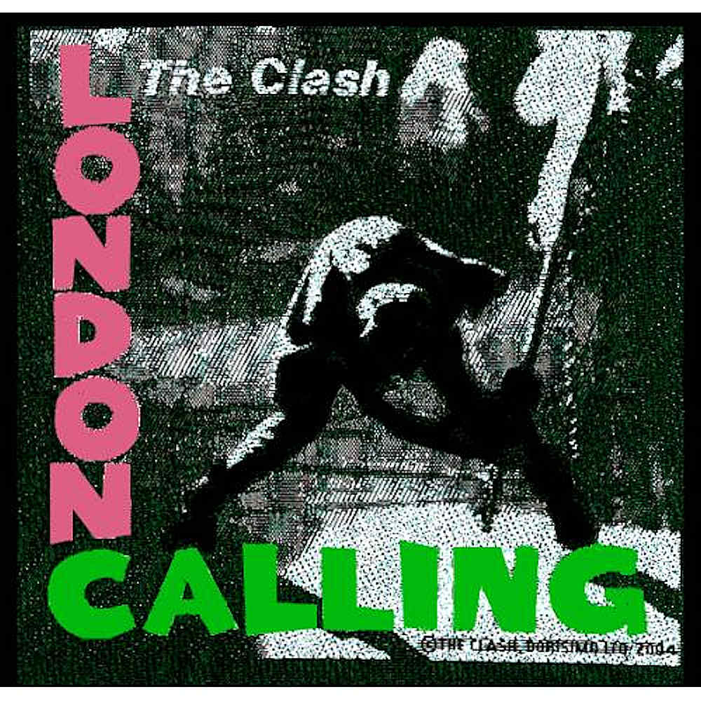 THE CLASH クラッシュ (LONDON CALLING 45周年 ) - LONDON CALLING / ワッペン 【公式 / オフィシャル】