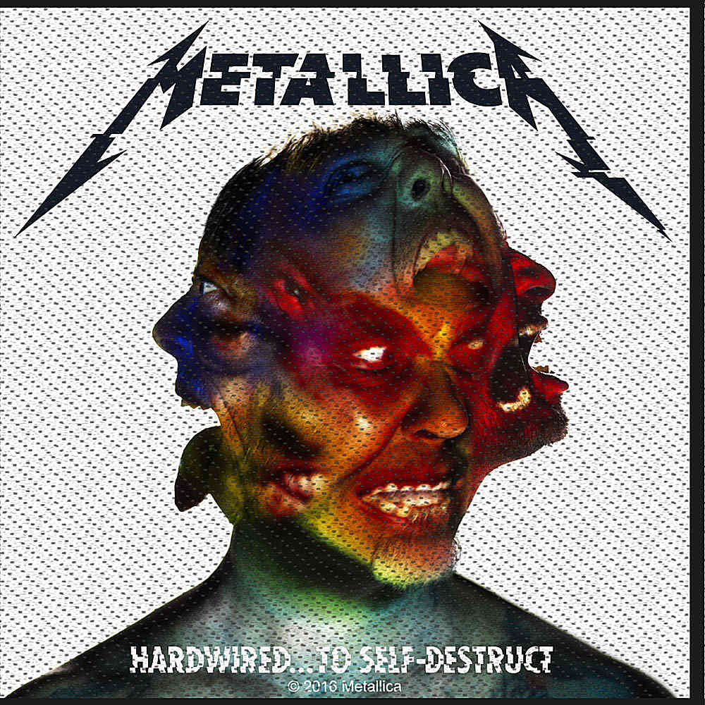 METALLICA メタリカ - HARDWIRED / ワッペン 【公式 / オフィシャル】