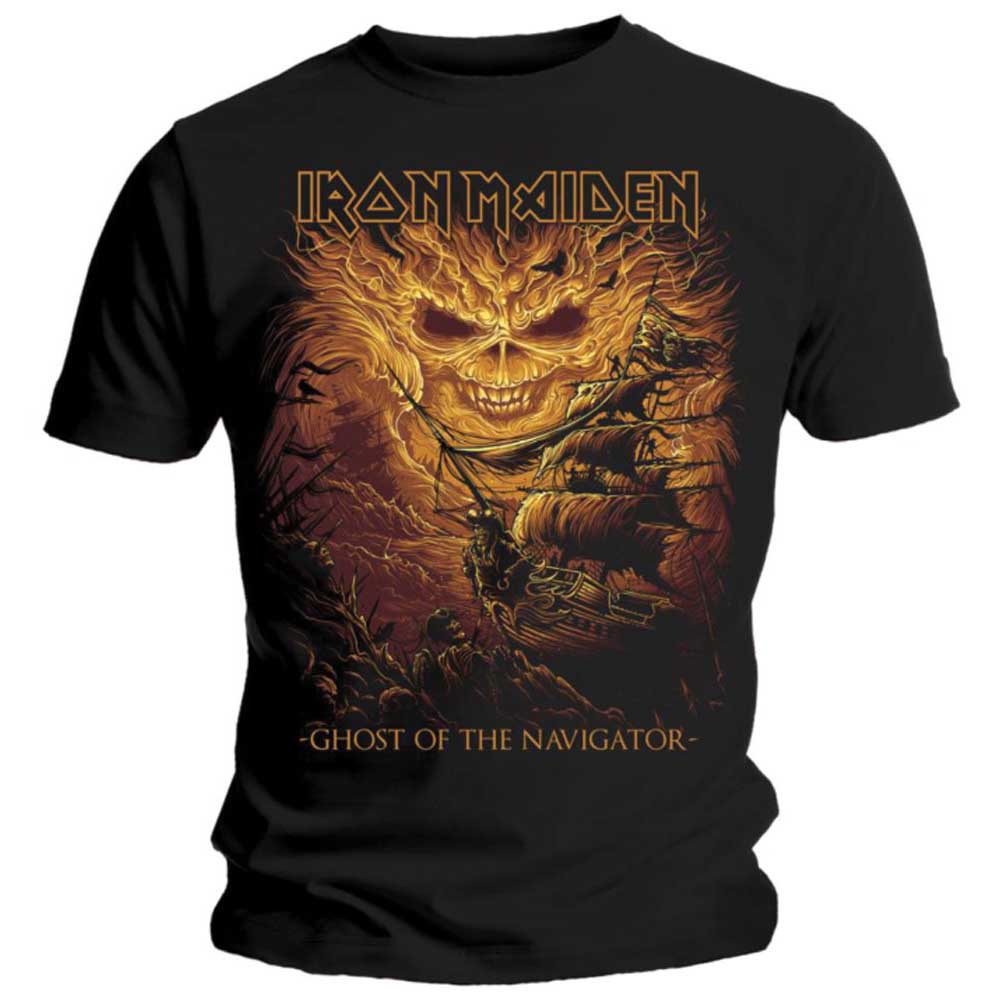 IRON MAIDEN アイアンメイデン (9月 来日 ) - GHOST OF THE NAVIGATOR / Tシャツ / メンズ 【公式 / オフィシャル】