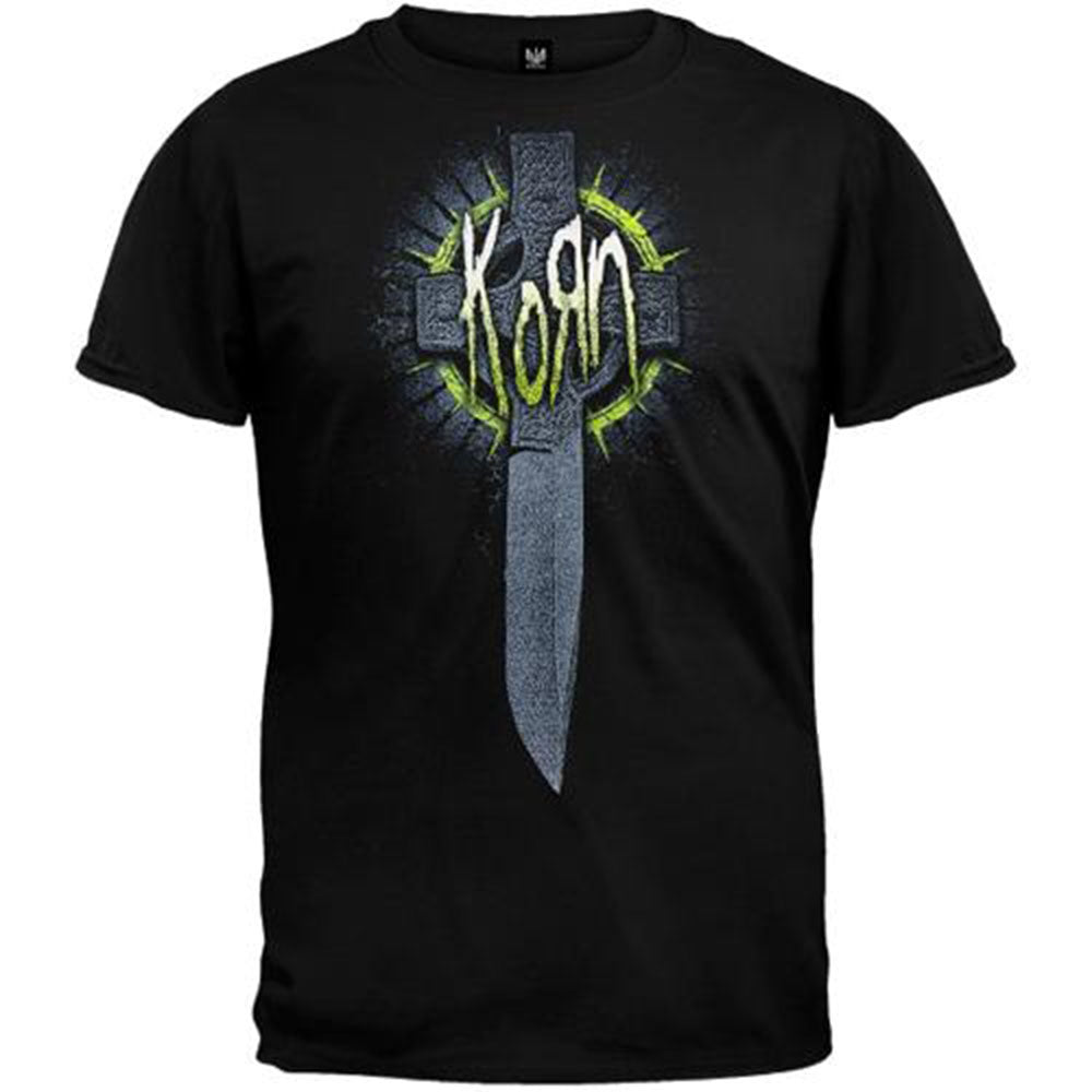 KORN コーン (デビュー 30周年 ) - CROSS KNIFE / Tシャツ / メンズ 【公式 / オフィシャル】