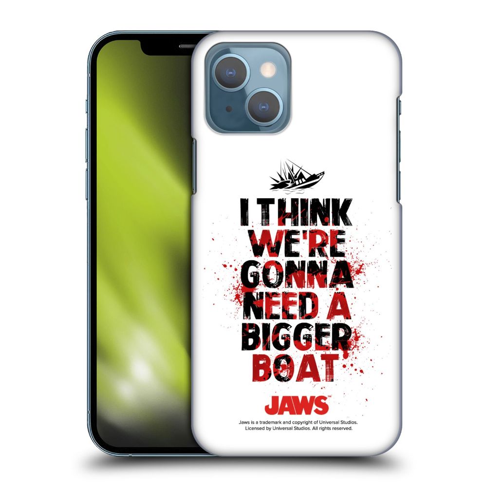 JAWS ジョーズ - Bigger Boat ハード case / Apple iPhoneケース 【公式 / オフィシャル】