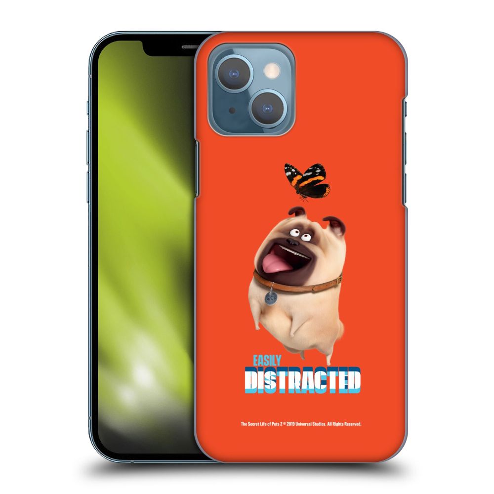 SECRET LIFE OF PETS ペット - Mel Pug Dog Butterfly ハード case / Apple iPhoneケース 【公式 / オフィシャル】