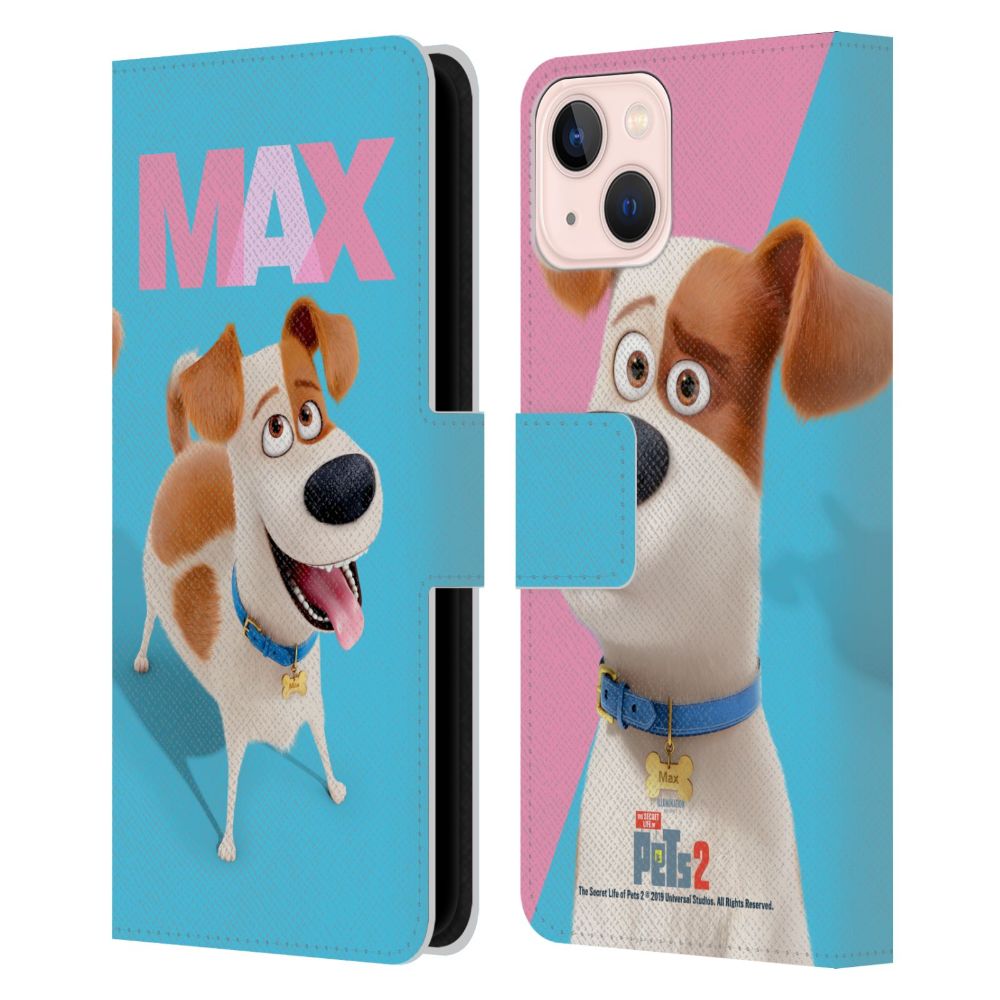 SECRET LIFE OF PETS ペット - Max Dog レザー手帳型 / Apple iPhoneケース 【公式 / オフィシャル】