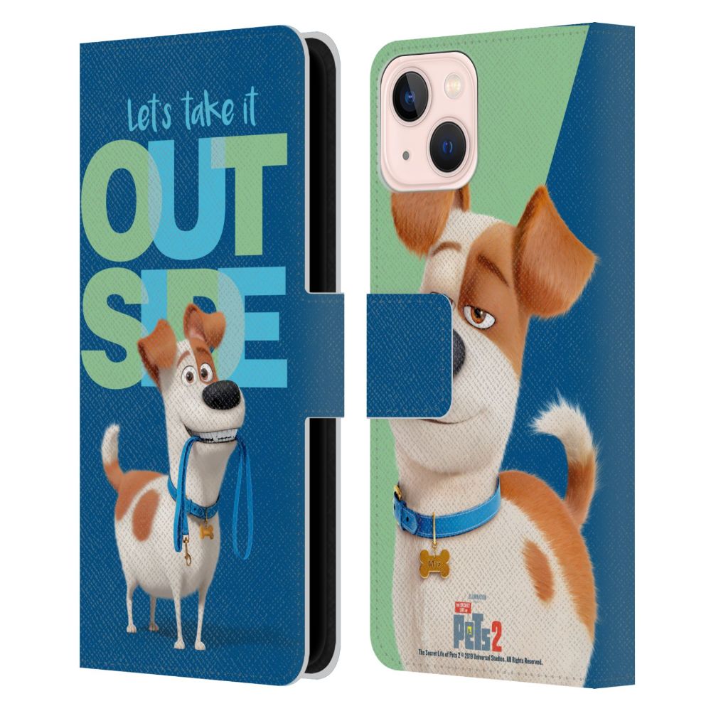 SECRET LIFE OF PETS ペット - Max Dog Leash レザー手帳型 / Apple iPhoneケース 【公式 / オフィシャル】