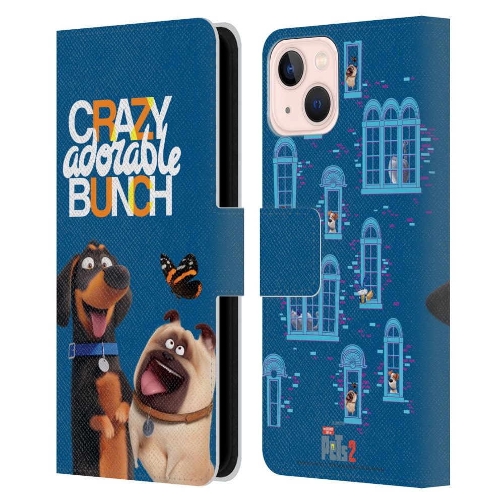 SECRET LIFE OF PETS ペット - For Pet's Sake / Group レザー手帳型 / Apple iPhoneケース 【公式 / オフィシャル】