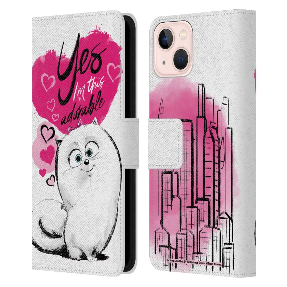 SECRET LIFE OF PETS ペット - Adorable Dog レザー手帳型 / Apple iPhoneケース 【公式 / オフィシャル】