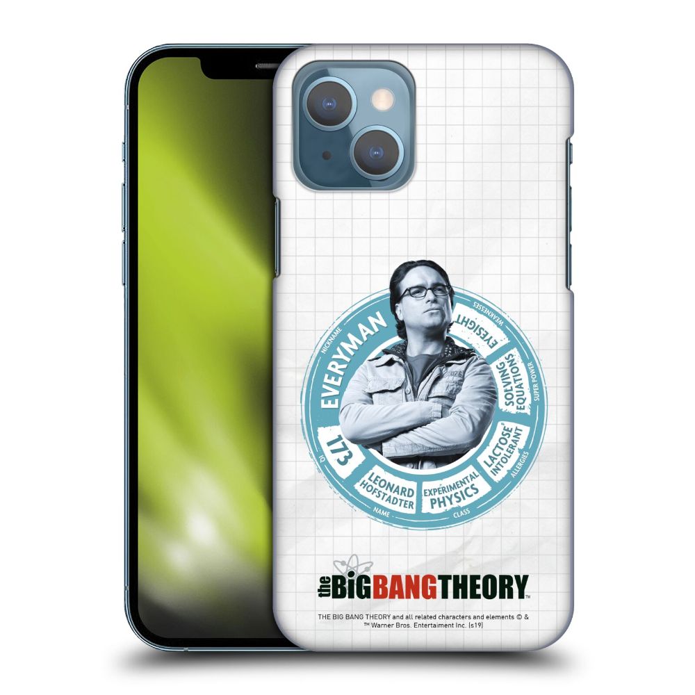 BIG BANG THEORY ビッグバンセオリー Leonard ハード case / Apple iPhoneケース 公式 オフィシャル