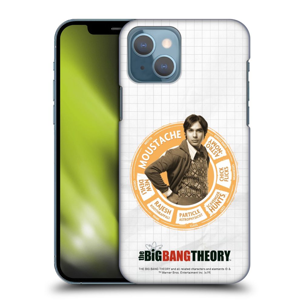 BIG BANG THEORY ビッグバンセオリー Raj ハード case Apple iPhoneケース  公式 オフィシャル