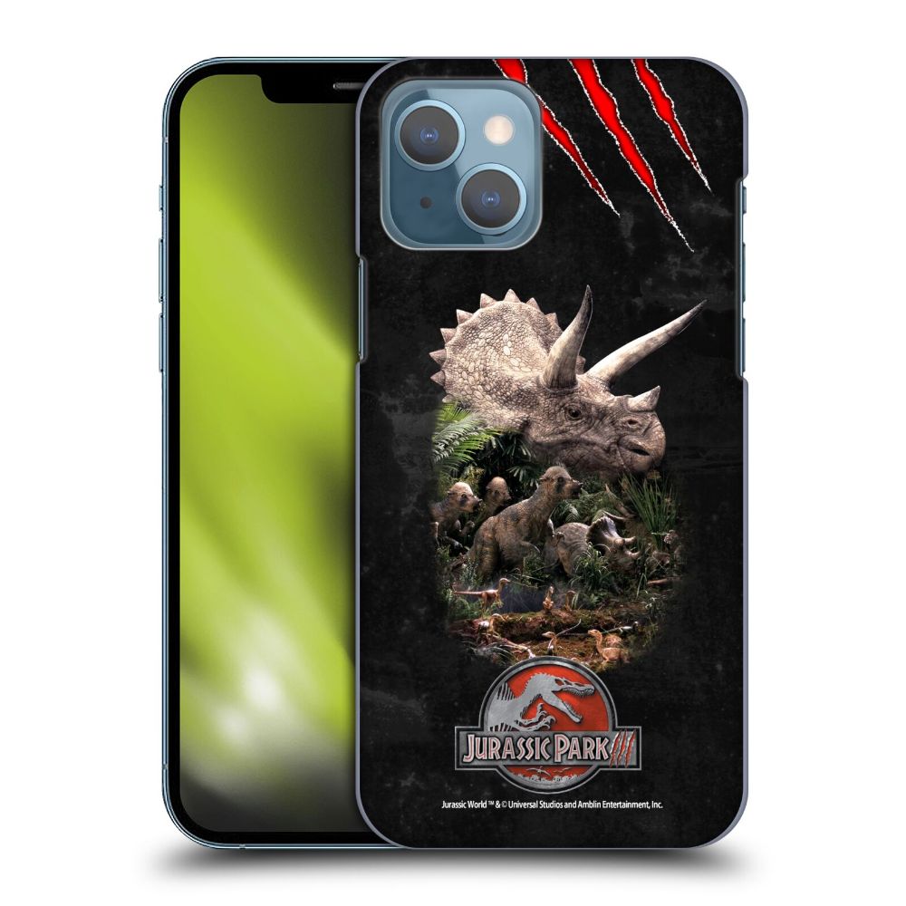 JURASSIC PARK ジュラシックパーク (映画公開 30周年 ) - Dinosaurs 2 ハード case / Apple iPhoneケース 【公式 / オフィシャル】