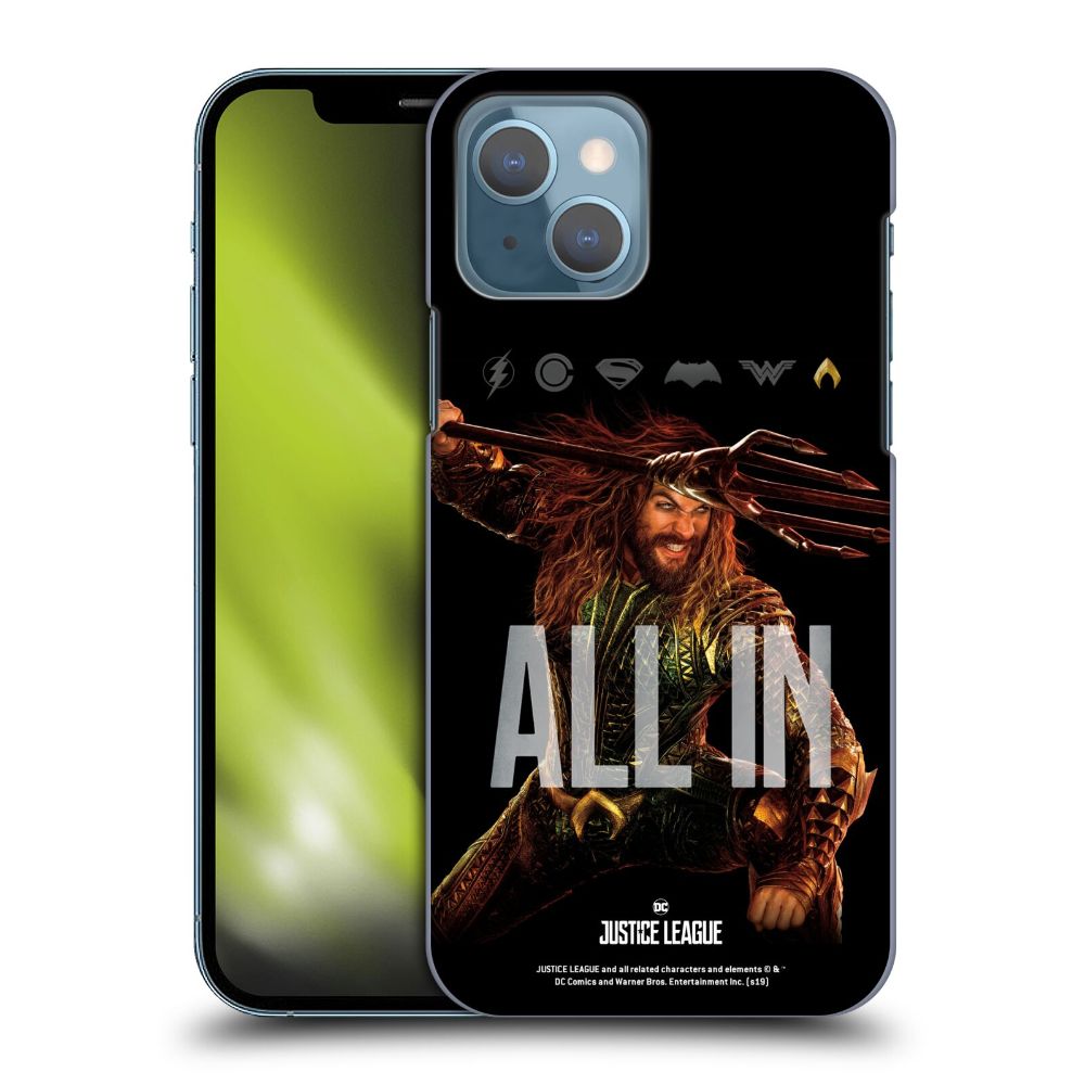 JUSTICE LEAGUE ジャスティスリーグ - Movie Posters / Aquaman ハード case / Apple iPhoneケース 【公式 / オフィシャル】