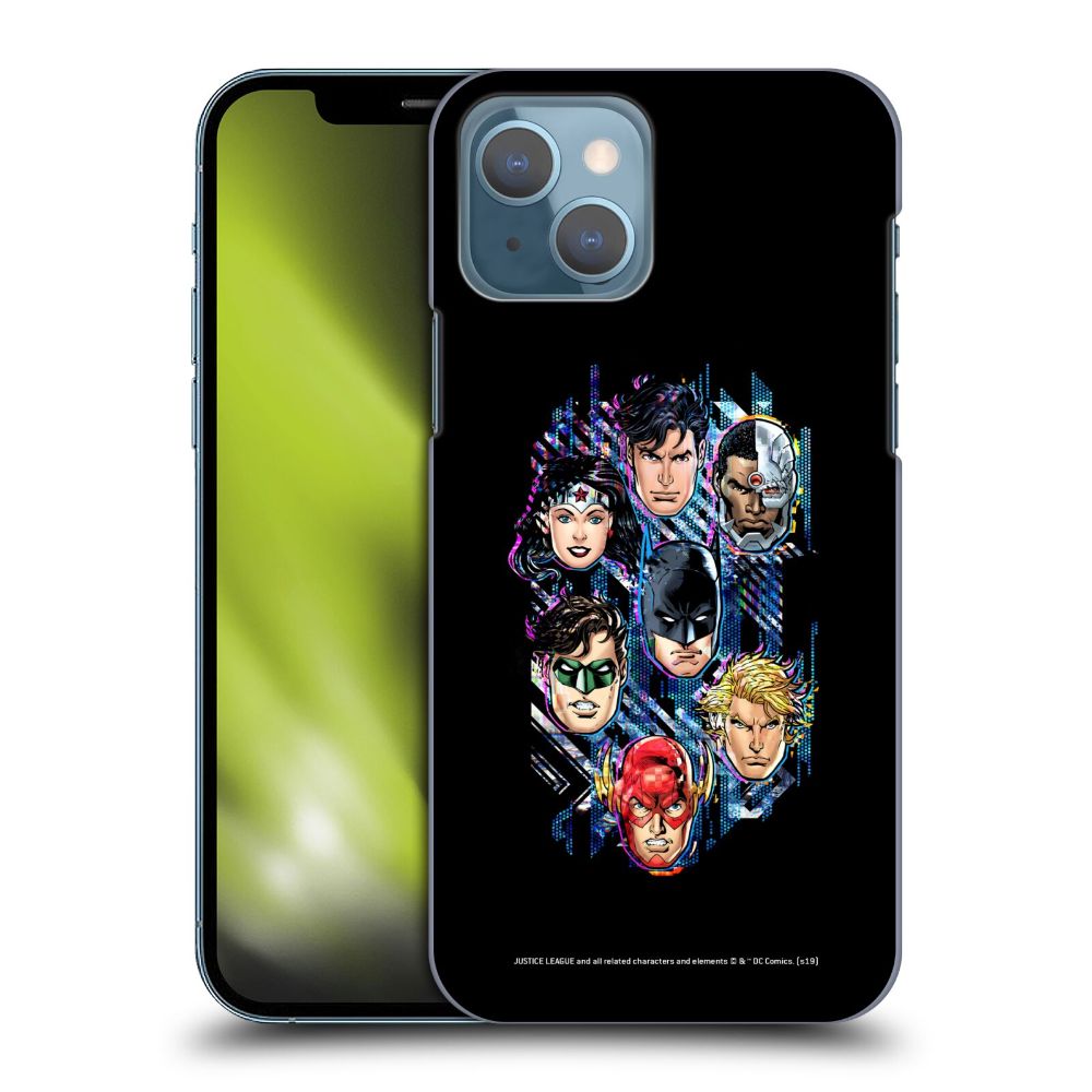 JUSTICE LEAGUE ジャスティスリーグ - Comics Dark Electric / Heroes Head ハード case / Apple iPhoneケース 【公式 / オフィシャル】