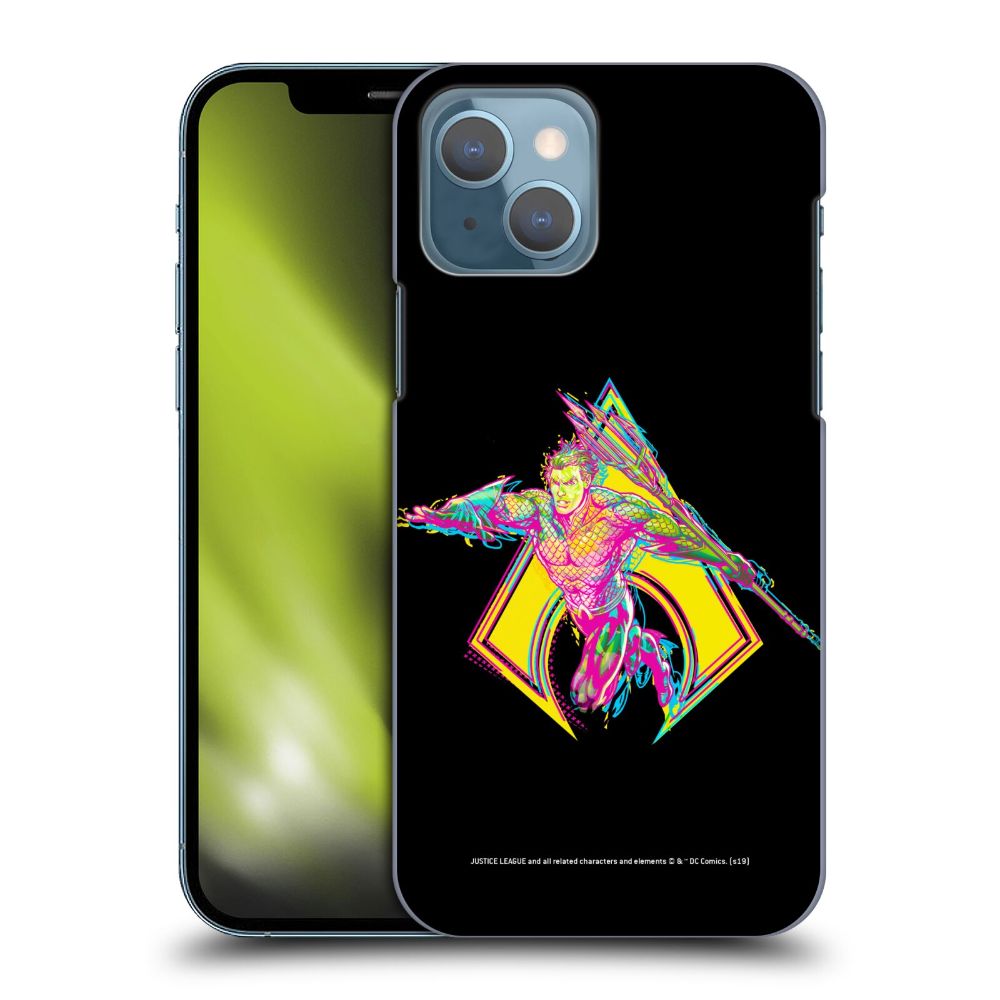 JUSTICE LEAGUE ジャスティスリーグ - Comics Dark Electric Pop Icons / Aquaman ハード case / Apple iPhoneケース 【公式 / オフィシャル】