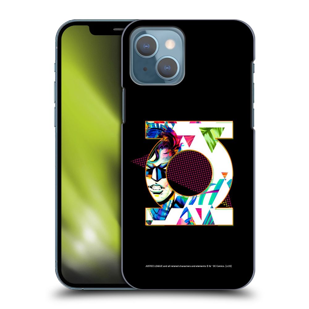 JUSTICE LEAGUE ジャスティスリーグ - Comics Dark Electric Pop Icons / Green Lantern ハード case / Apple iPhoneケース 【公式 / オフィシャル】