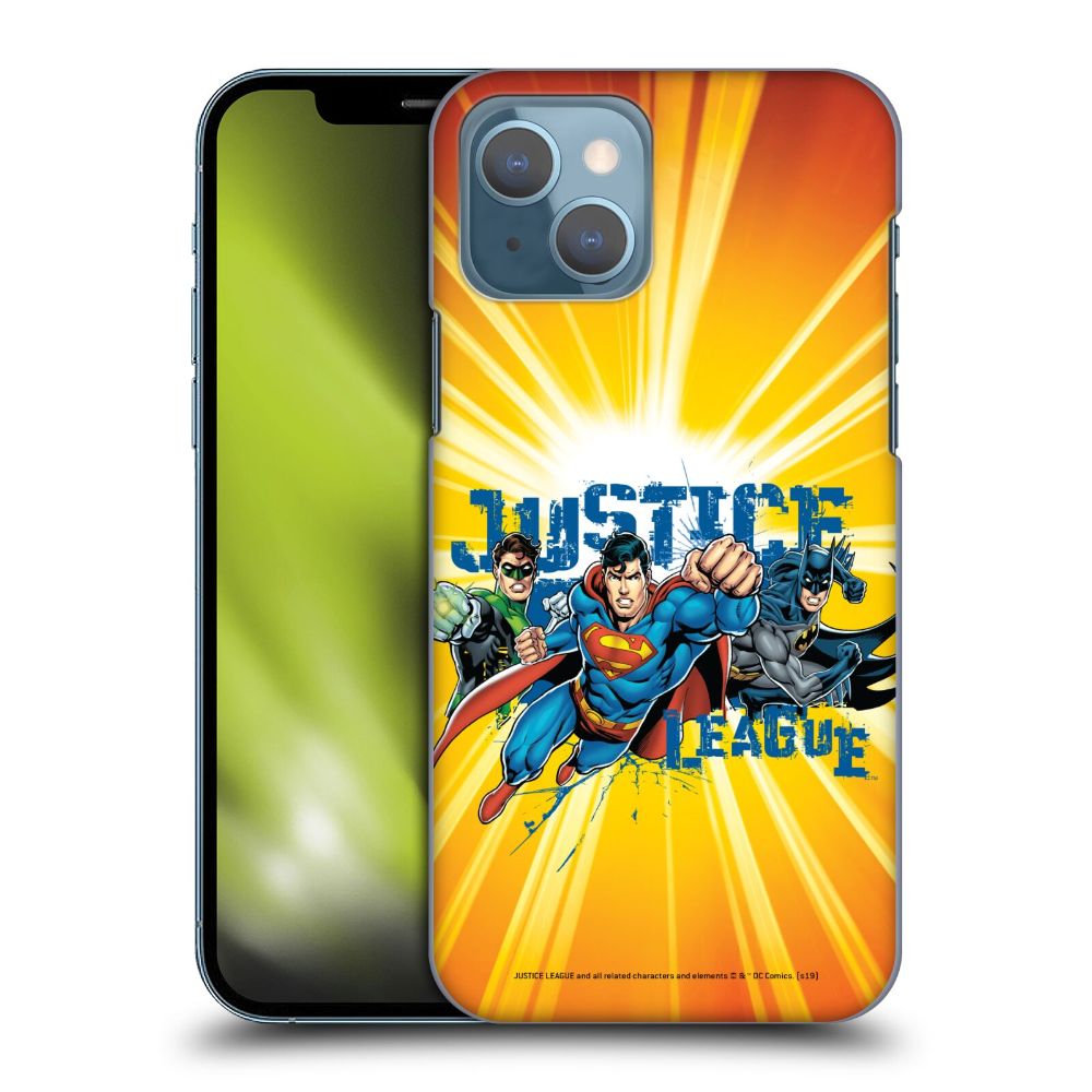 JUSTICE LEAGUE ジャスティスリーグ - Comics Supreme Team / Orange Burst ハード case / Apple iPhoneケース 【公式 / オフィシャル】