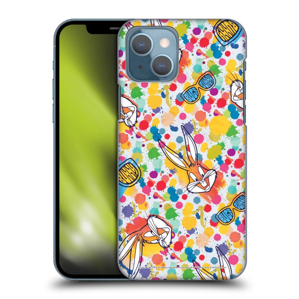 LOONEY TUNES ルーニーテューンズ - Bugs Bunny / Splatter ハード case / Apple iPhoneケース 【公式 / オフィシャル】