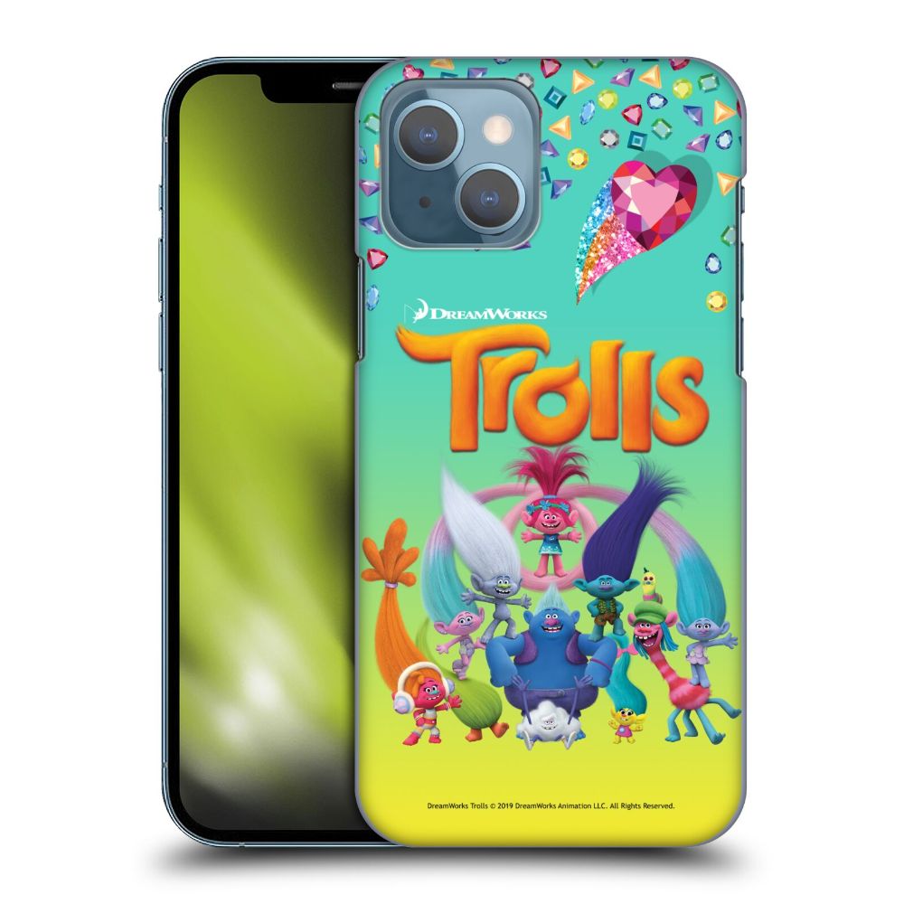 TROLLS トロールズ - Snack Pack / Group ハード case / Apple iPhoneケース 【公式 / オフィシャル】